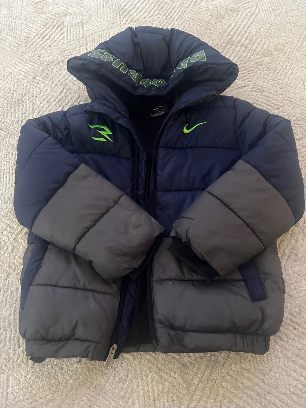 SOLD! Youth Boy’s Nike Russell Wilson Puffer Jacket